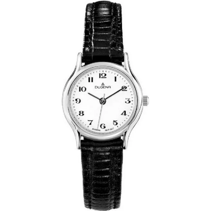 Dugena Armbanduhr Damen Basic 4460536, Quarzuhr, 23 mm, schwarz
