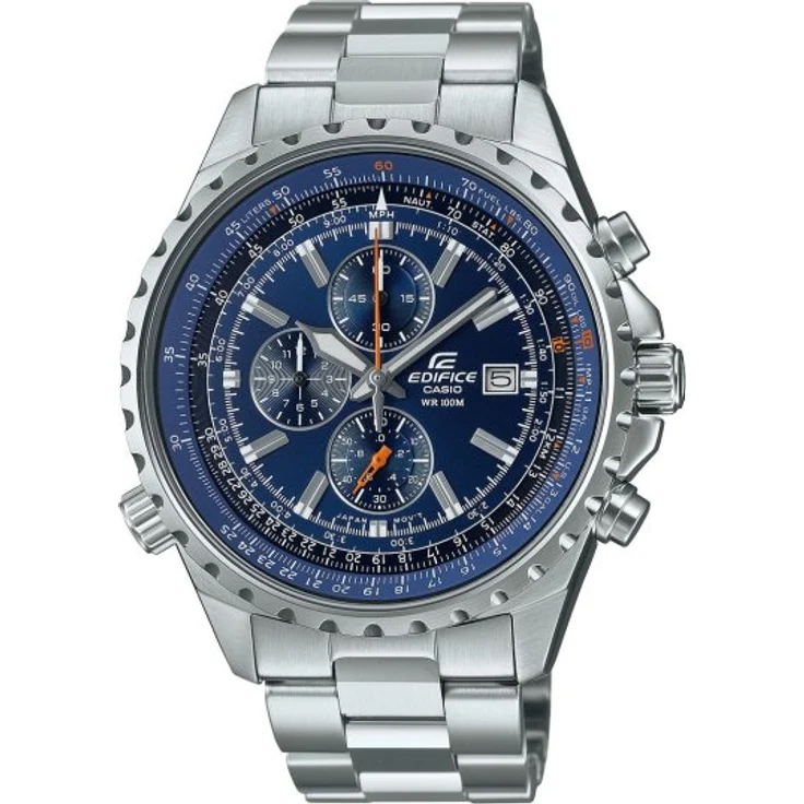 Casio Armbanduhr Herren Edifice EF 527D 2AVUEF, Quarzuhr, silber