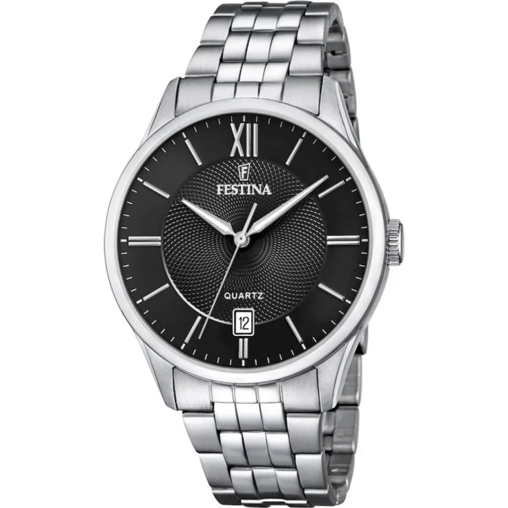 Festina Armbanduhr Herren Chronograph F20425 3,Analoguhr, 43 mm, silber