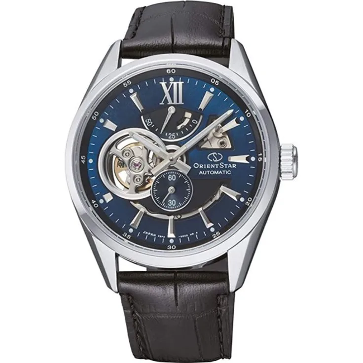 Orient Star Armbanduhr Herren Automatik Contemporary RE AV0005L00B, Automatikuhr, 41 mm, schwarz