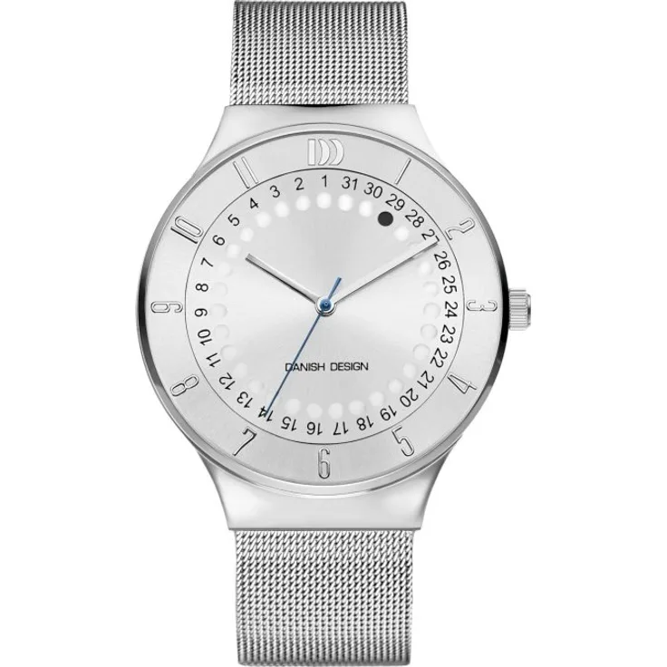 Danish Design Armbanduhr Herren Chronograph IQ62Q1050, Quarzuhr, 42 mm, silber