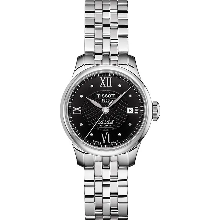 Tissot Le Locle Automatic Indexes 8 Certified Diamonds, Automatikuhr, 25 mm, rosegold 