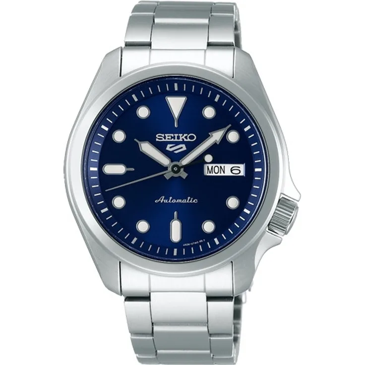 Seiko 5 Solid Boy, Automatikuhr, 40 mm, rosegold 