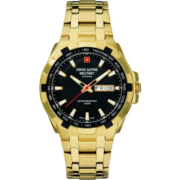 Swiss Alpine Military 7043.1117 Day-Date 42mm 10ATM