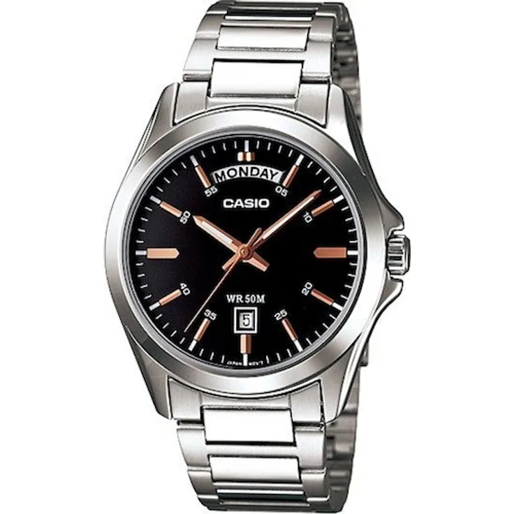 Casio Collection Day Date 50m, Quarzuhr, 35 mm 