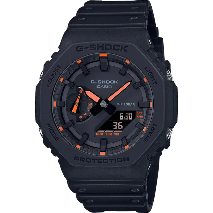 Casio GA-2100-1A4ER G-Shock Herren 45mm 20ATM
