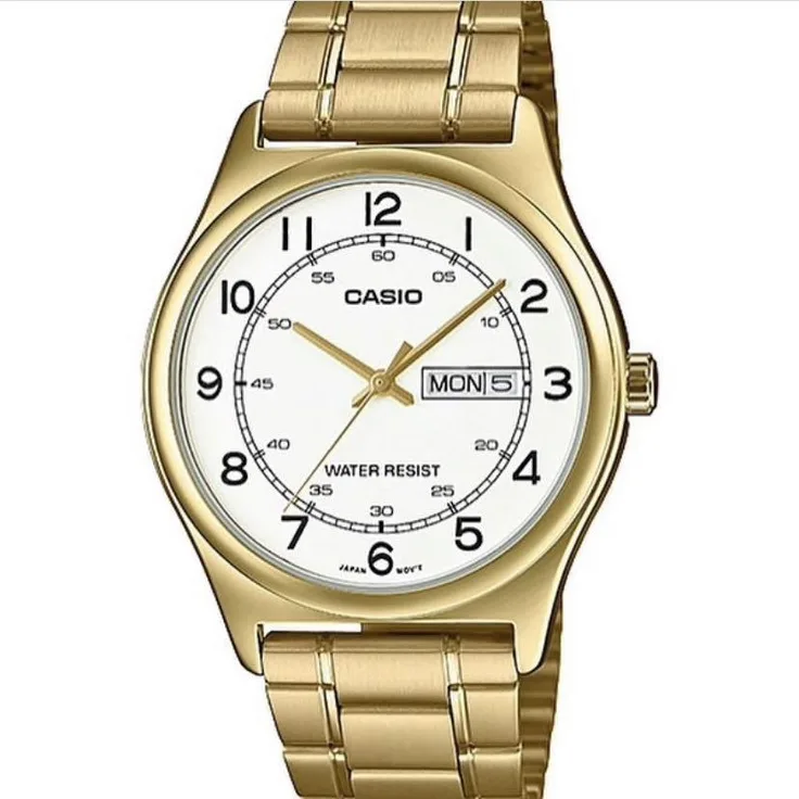 Casio Enticer, Quarzuhr, 38 mm, gold