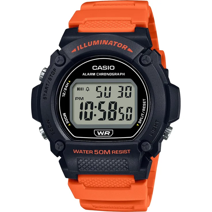 Casio W-219H-4AVEF Collection 47mm 5ATM