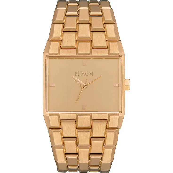 Nixon The Ticket, Quarzuhr, 34 mm, gold
