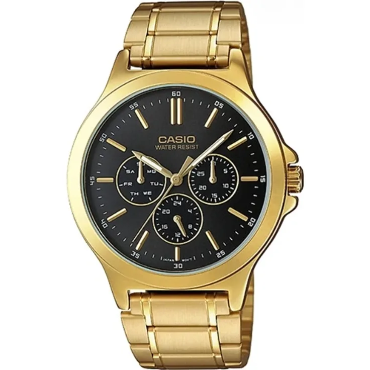 Casio Standard, Quarzuhr, 38 mm, gold