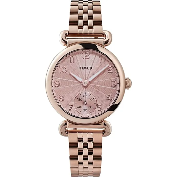 Timex Model 23 Tw2t88500 Damenuhr, Quarzuhr, 50 mm, rosegold 
