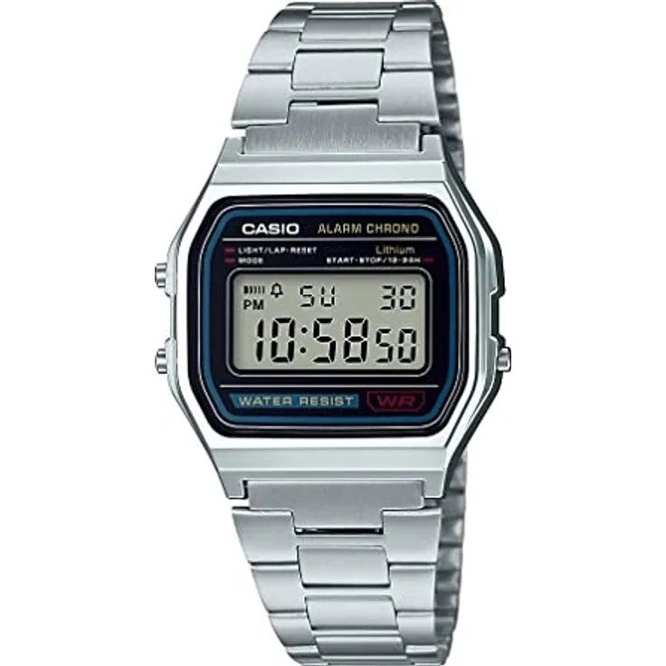 Casio Vintage Gent Silver, Quarzuhr, 33 mm 