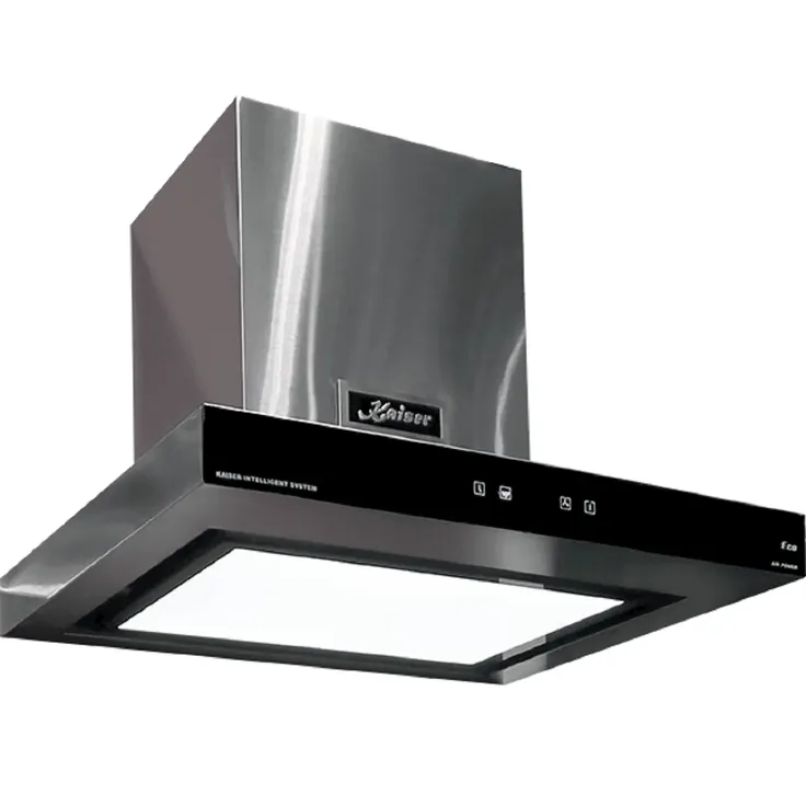 Kaiser AT 6433 Wandhaube, Wandmontage, Energieeffizienzklasse A, Breite 60 cm, Abluft- und Umluftbetrieb, edelstahl
