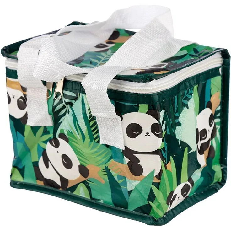 Puckator Pandarama gewebte Kühltasche, Lunch Box