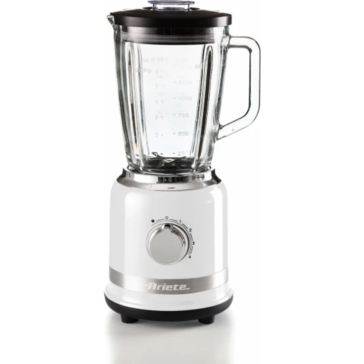 Ariete 0585 Moderna Standmixer, 1000 Watt, 1,5 Liter, Puls-Funktion, Eis-Crusher, weiß – Bild 1