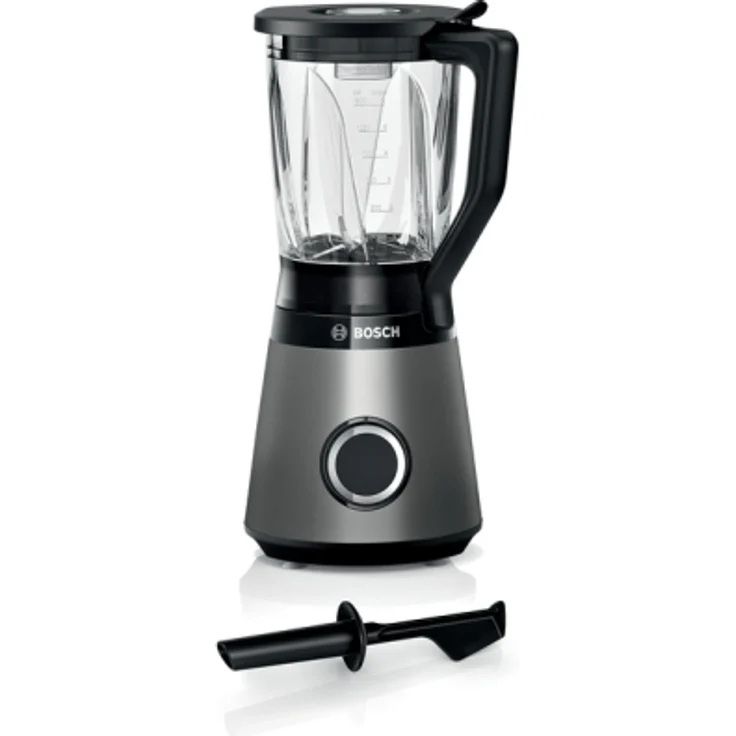 Bosch MMB6172SN VitaPower Serie 4, Standmixer, 1200 Watt, 1,5 Liter, 2 Geschwindigkeiten, edelstahl, schwarz – Bild 1