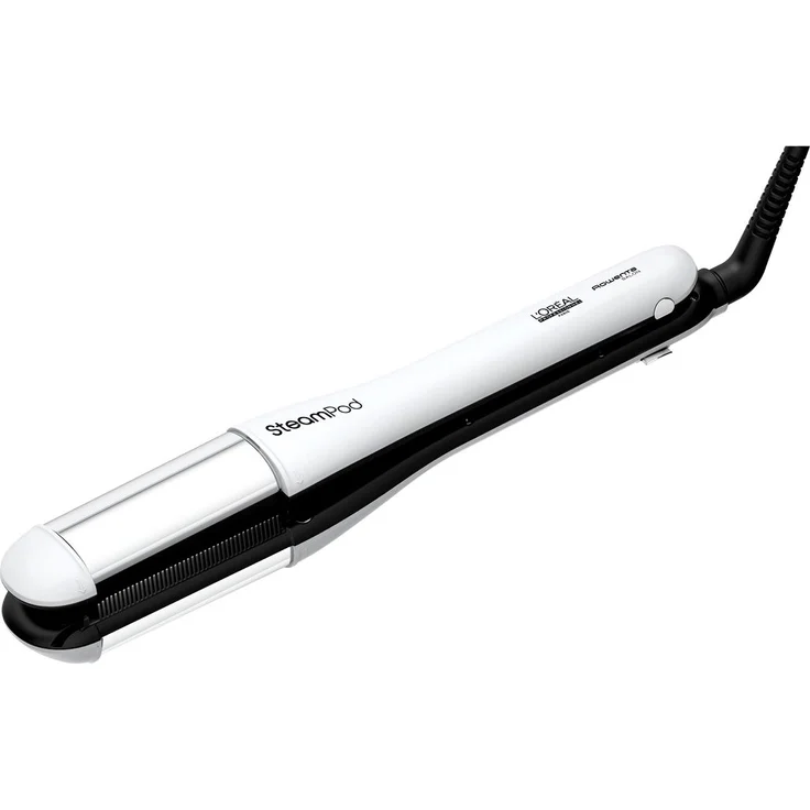 L'Oréal Steampod 4.0 All-In-One Professional Styler Dampfglätteisen, inkl. 3 unterschiedliche Kämme, mit integriertem Wassertank, weiß – Bild 6