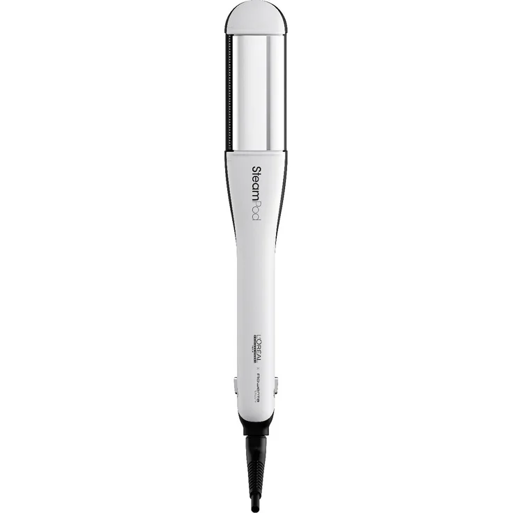 L'Oréal Steampod 4.0 All-In-One Professional Styler Dampfglätteisen, inkl. 3 unterschiedliche Kämme, mit integriertem Wassertank, weiß – Bild 2