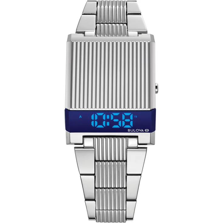 Bulova Herren Armbanduhr 96C139 Computron, digital