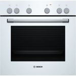 Bosch HND211GW62 Herdset, HEF010BV1 Einbauherd + NKN64RGA2E Glaskeramikkochfeld + HEZ438201 Teleskopauszug, Einbaugerät, Energieeffizienzklasse A, Garraum 66 l, Breite 59,4 cm, groß (ab 65 l), weiß