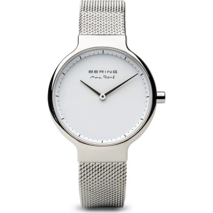 Bering Damen Armbanduhr Max René 15531 004, silber, weiß