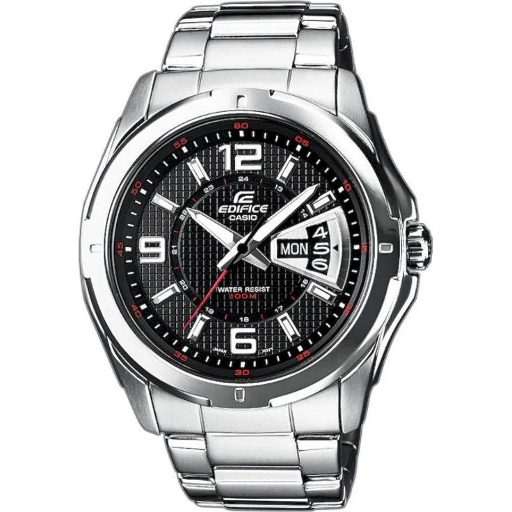 CASIO EF-129D-1AVEF EDIFICE Herren 45mm 10ATM