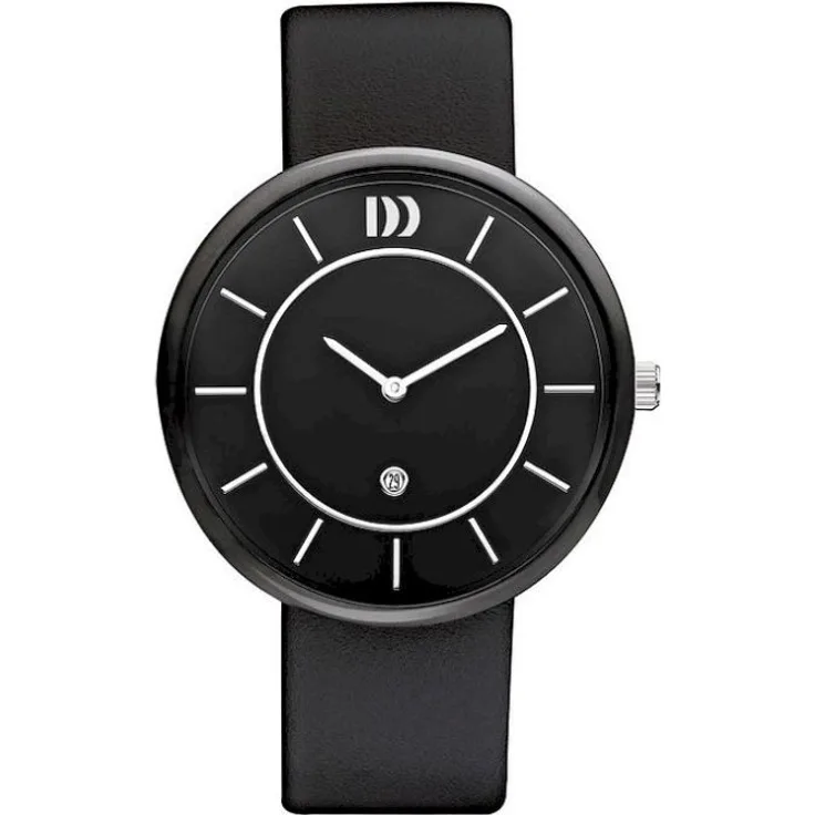 Danish Design Armbanduhr Herren Chronograph IQ13Q1034,Quarzuhr, 41 mm, schwarz