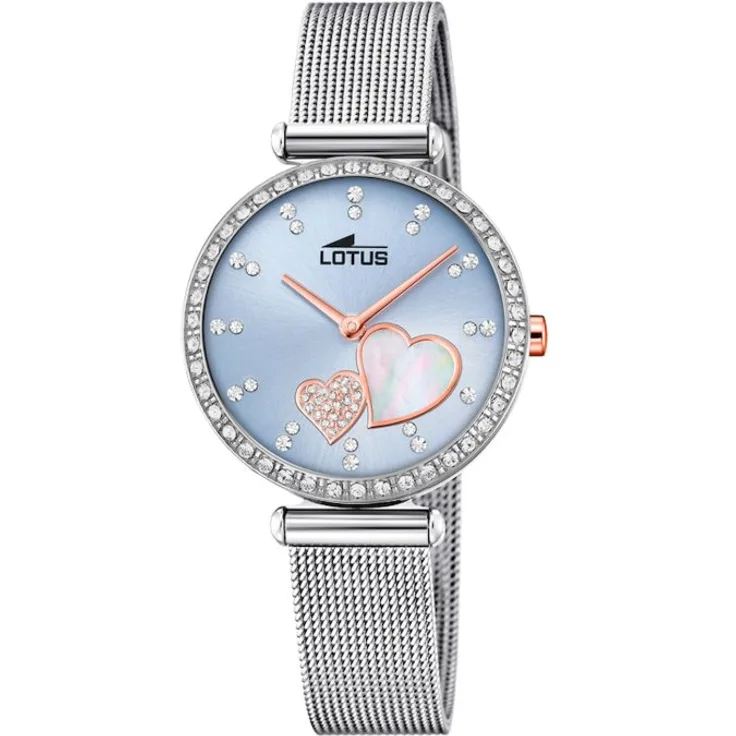 Lotus Armbanduhr Damen 18616 2, Quarzuhr, 29 mm, silber