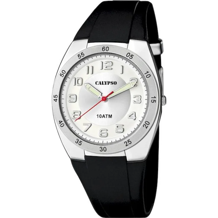 Calypso Armbanduhr Herren K5753 4, Analoguhr, 40 mm, schwarz