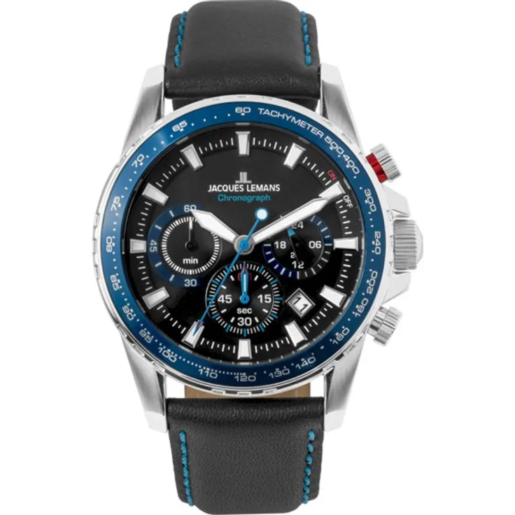 Jacques Lemans 1-2099B.1 Liverpool Chronograph 42mm 10ATM