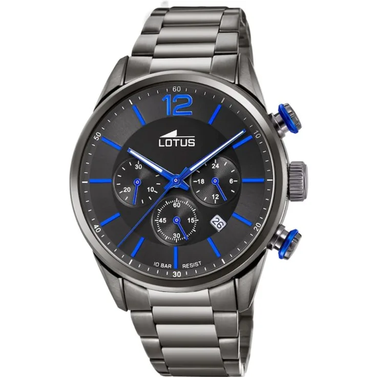 Lotus Armbanduhr Herren Chronograph 18686 3 Chronograph, Quarzuhr, anthrazit