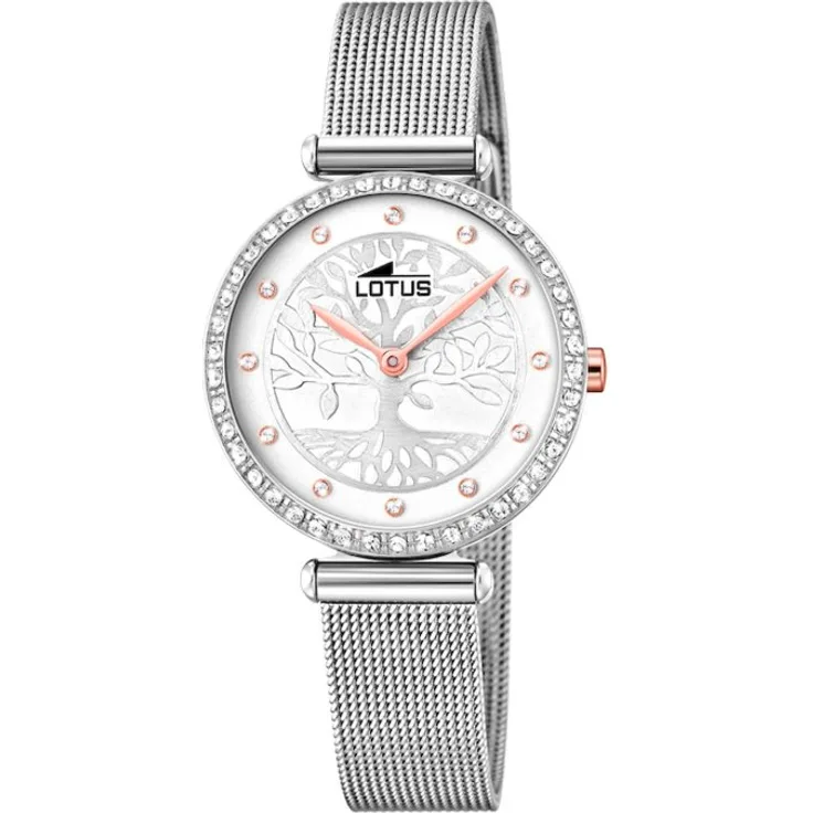 Lotus Armbanduhr Damen 18709 1 Bliss, Quarzuhr, 29 mm, silber
