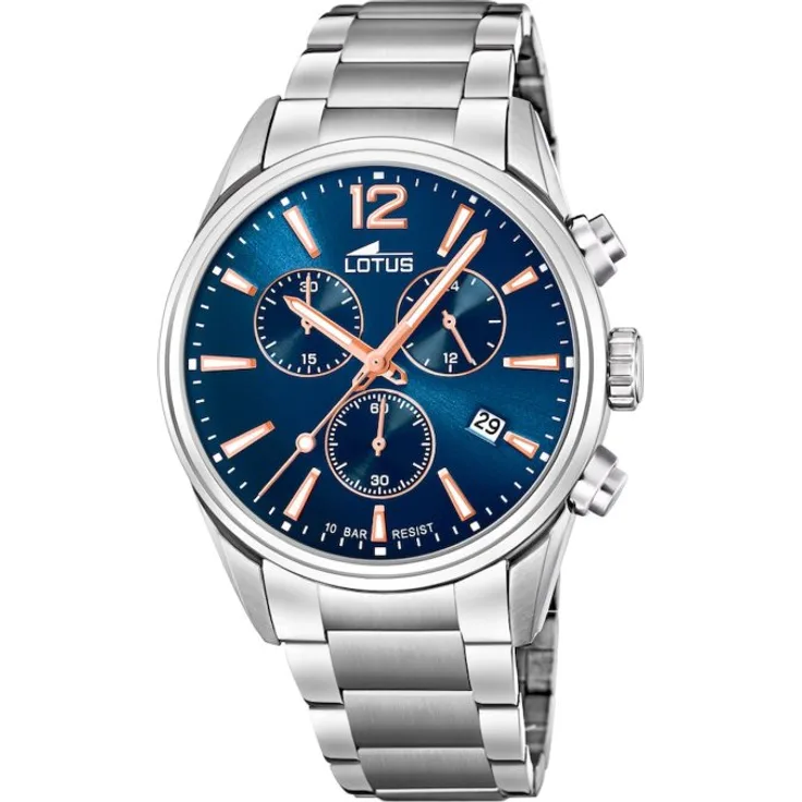 Lotus Armbanduhr Herren Chronograph 18690 2 Chronograph, Analoguhr, 32 mm