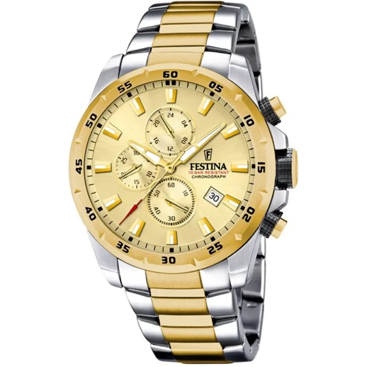 Festina Armbanduhr Herren F20562 1 CHRONOGRAPH SPORT, Quarzuhr, 32 mm