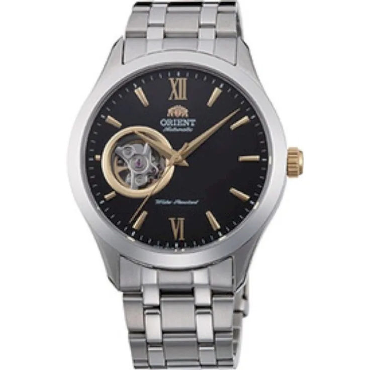Orient Open Heart Automatic Fag03002b0 Herrenuhr, Automatikuhr, 39 mm, silber