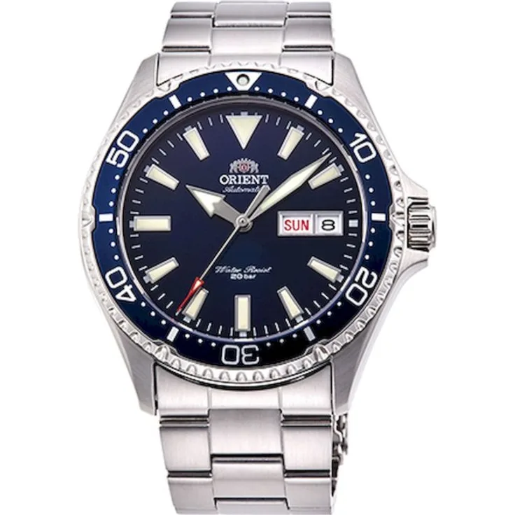 Orient Armbanduhr Herren Automatik RA AA0002L19B, Automatikuhr, 42 mm, silber
