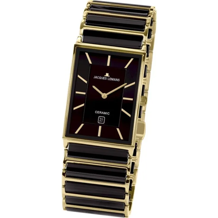 Jacques Lemans 1-1593.1G York Herren 28mm 5ATM