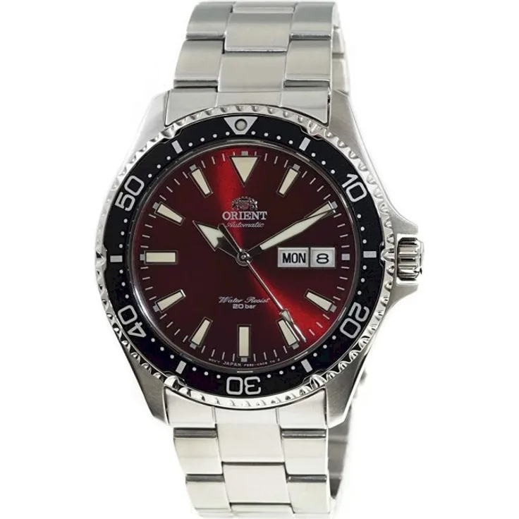 Orient Mako Iii Automatic Ra aa0003r19b Herrenuhr, Automatikuhr, 43 mm, silber