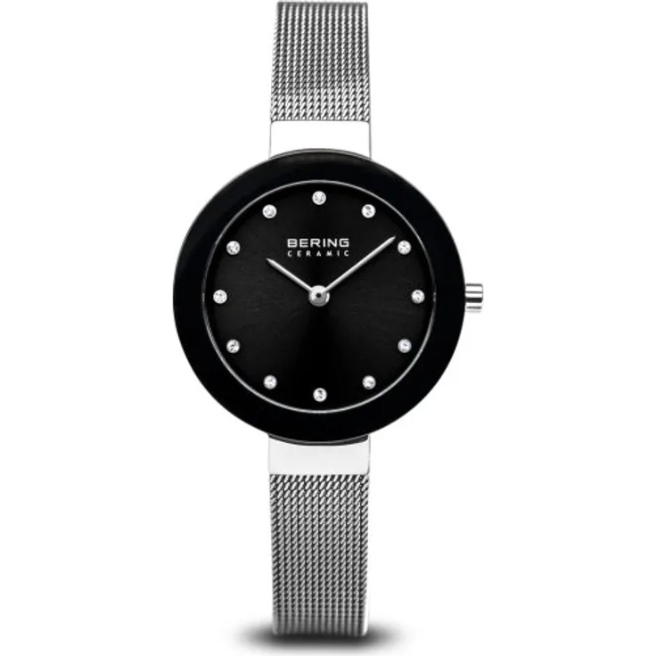 Bering Armbanduhr Damen Quarz 11429 002, Quarzuhr, 29 mm, silber