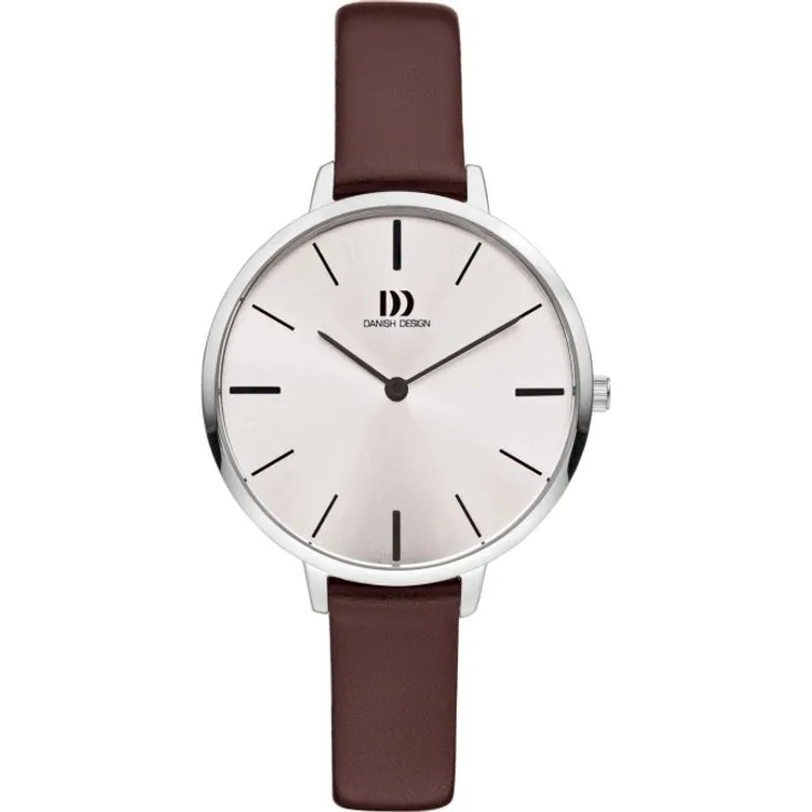 Danish Design Armbanduhr Damen IV12Q1180 3324615, Analoguhr, 36 mm, braun