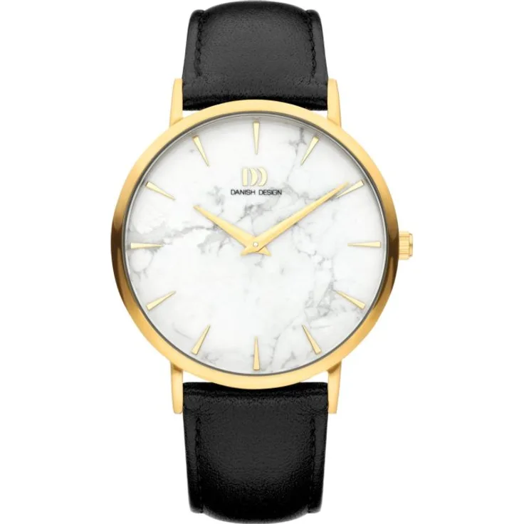 Danish Design Armbanduhr Unisex IQ51Q1217 3310097, Analoguhr, 40 mm, schwarz