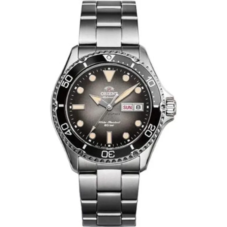 Orient Mako Kamasu Automatic Ra aa0810n19b Herrenuhr, Automatikuhr, 42 mm, silber