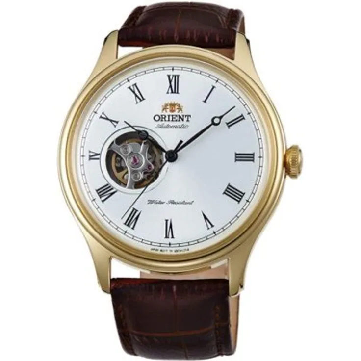 Orient Open Heart Automatic Fag00002w0 Herrenuhr, Automatikuhr, 50 mm, silber