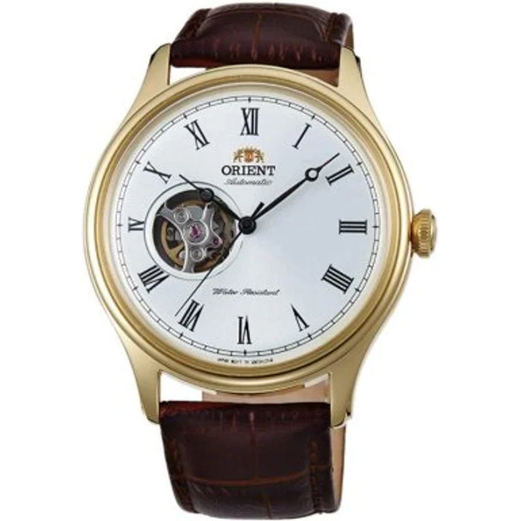 Orient Open Heart Automatic Fag00002w0 Herrenuhr, Automatikuhr, 50 mm, silber – Bild 1