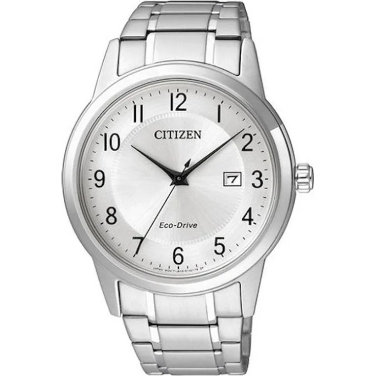 Citizen Armbanduhr Herren Chronograph Sports Eco Drive AW1231 58B, Analoguhr, 40 mm, silber