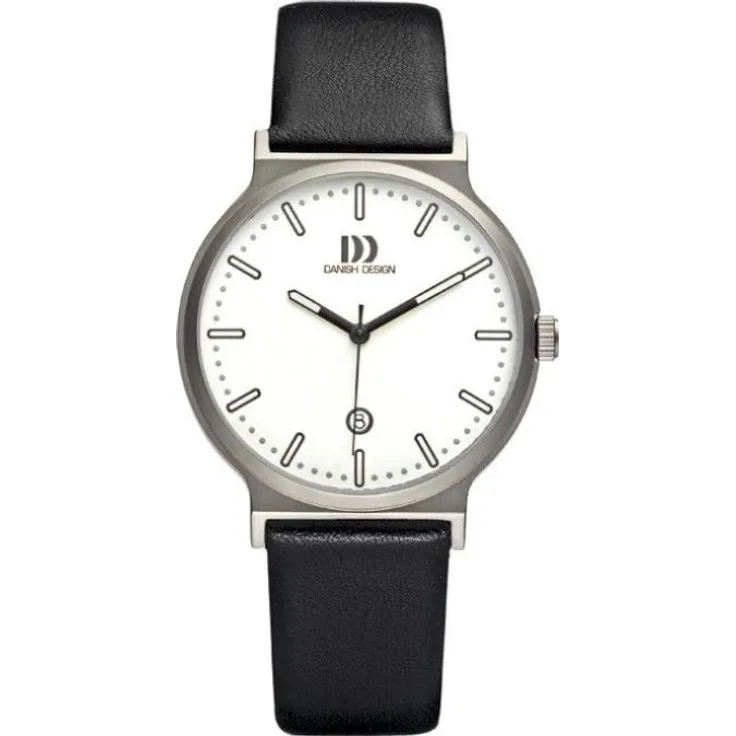 Danish Design Armbanduhr Herren Chronograph IQ12Q993, Quarzuhr, 40 mm, schwarz