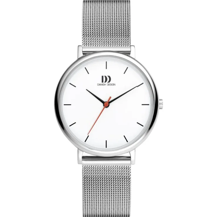 Danish Design Armbanduhr Damen IV62Q1190 3324645, Analoguhr, 34 mm, silber