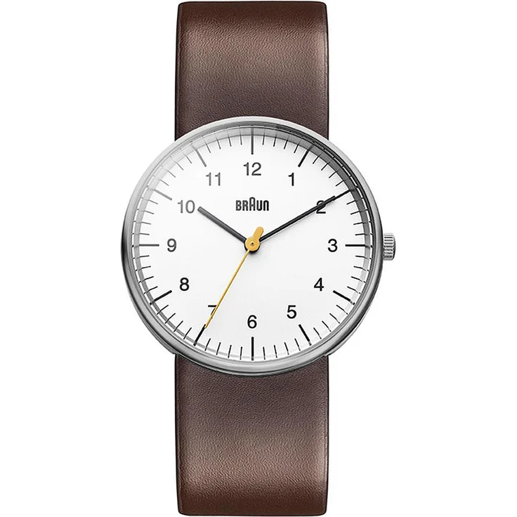 Braun BN0021WHBRG Classic Herren 38mm 5ATM
