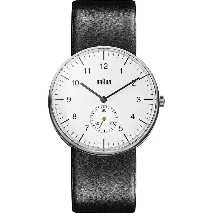 Braun BN0024WHBKG Classic Herren 38mm 5ATM