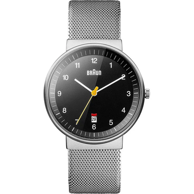 Braun BN0032BKSLMHG Classic Herren 40mm 5ATM